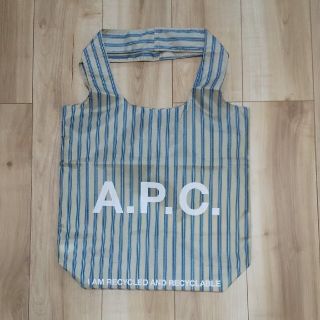 アーペーセー(A.P.C)のアー・ペー・セー ストライプ エコバッグ(エコバッグ)