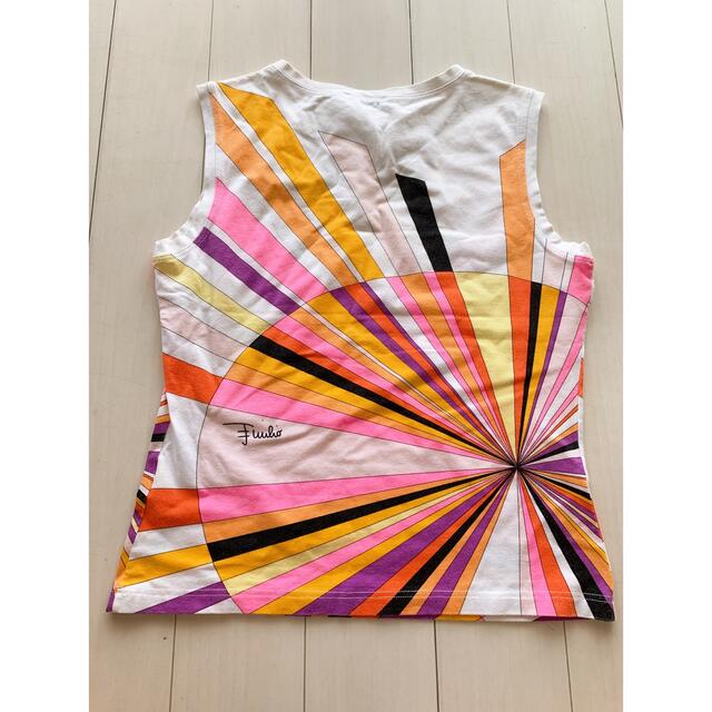 EMILIO PUCCI(エミリオプッチ)のエミリオプッチ トップス カットソー タンクトップ レディース ノースリーブ レディースのトップス(カットソー(半袖/袖なし))の商品写真