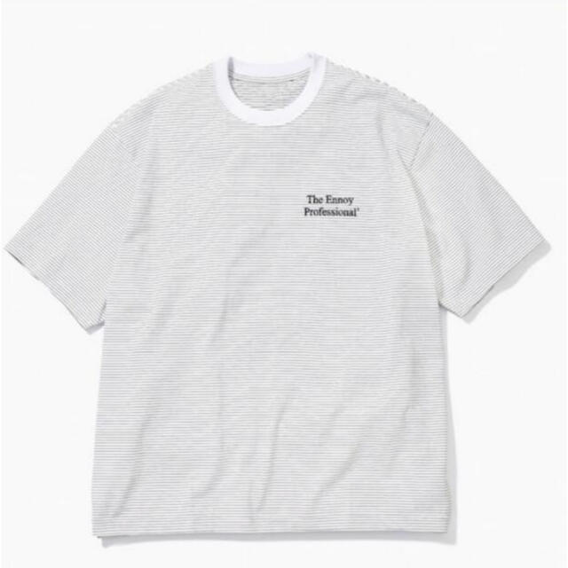 ennoy エンノイ ボーダーT Tシャツ Lサイズ 話題の人気 49.0%割引