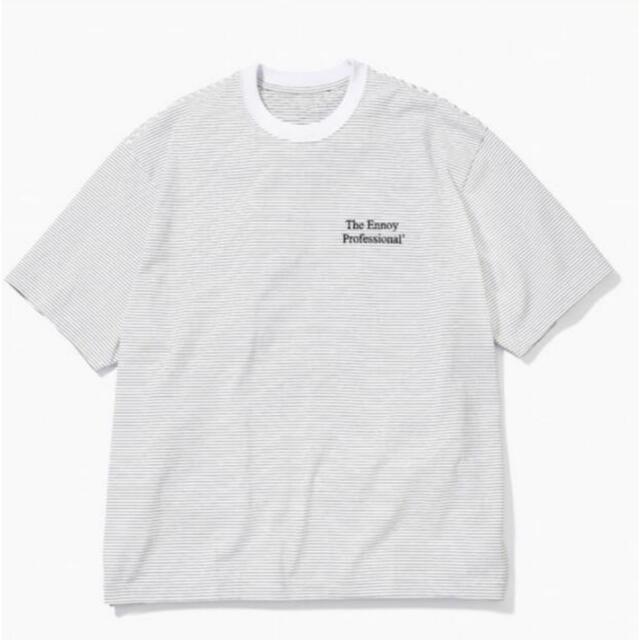 ennoy エンノイ ボーダーT Tシャツ Lサイズ