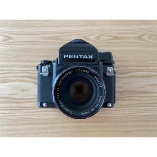 中判カメラ　PENTAX67 動作確認済み　SMC 105mm f2.4 セット(フィルムカメラ)
