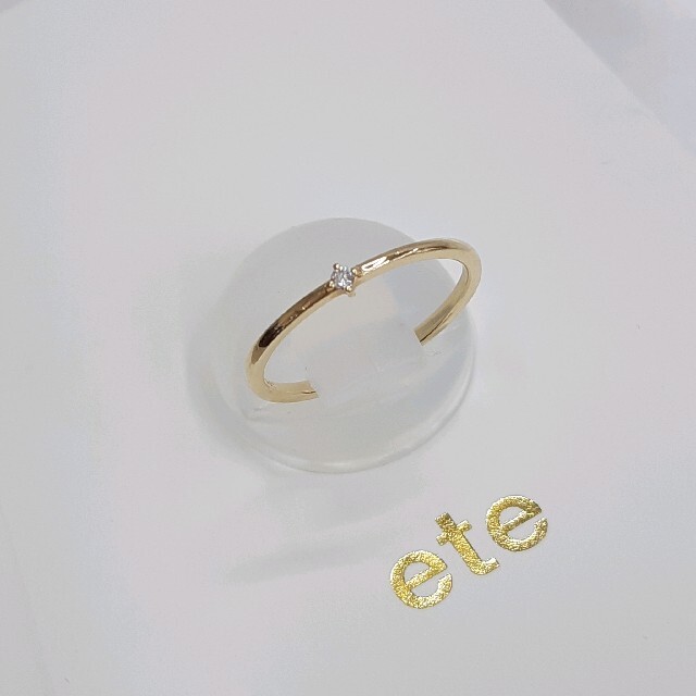 ete エテ k10 ダイヤ 0.01ct リング | gellonautos.cl
