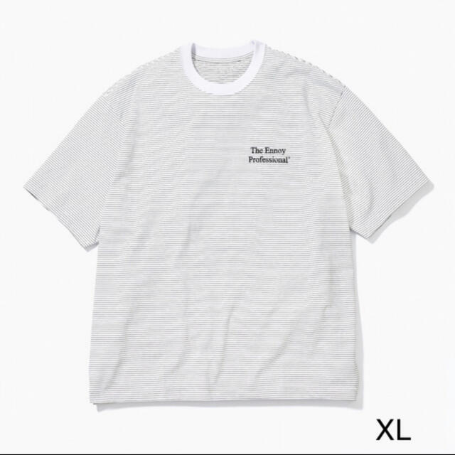 XL ennoy S/S Border Tシャツ (WHITE × BLACK) - cna.gob.bo