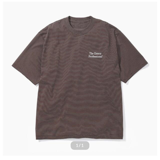 ワンエルディーケーセレクト(1LDK SELECT)のennoy S/S Border T-Shirt (BROWN × WHITE)(Tシャツ/カットソー(半袖/袖なし))