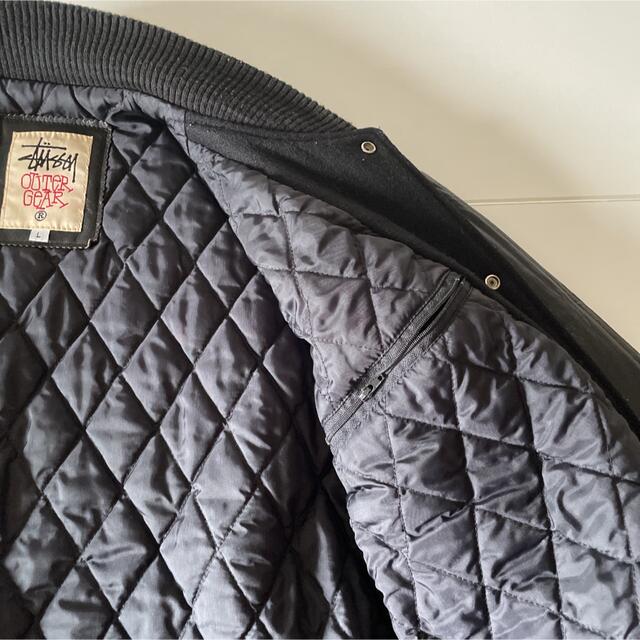 90s old stussy オールド ステューシー スタジャン ブラック 黒