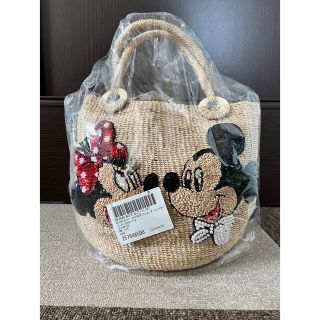 美品 BEAMS BOY  20th別注　Disneyオールスター  かごバッグ