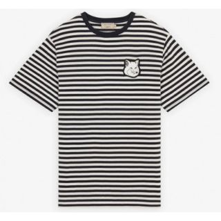 メゾンキツネ(MAISON KITSUNE')のメゾンキツネ　ボーダーTシャツ(Tシャツ(半袖/袖なし))