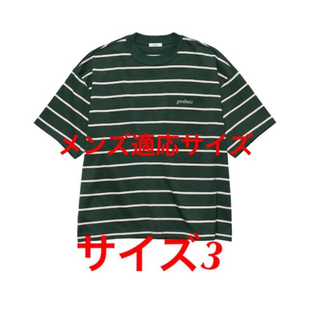 新品 goodness border T-shirt ボーダー Tシャツトップス