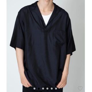 コモリ(COMOLI)のCOMOLI 22ss ウールシルク スキッパー半袖シャツ 3(シャツ)