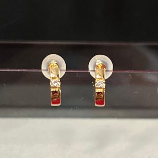 ジュエリーツツミ(JEWELRY TSUTSUMI)のツツミ　k18 ダイヤモンドピアス(ピアス)