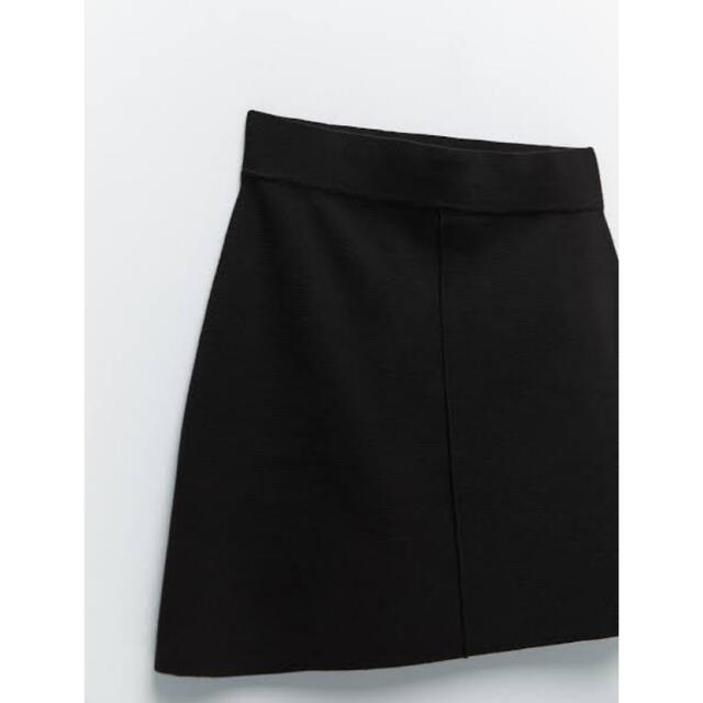 ZARA(ザラ)のZARAニットミニスカート レディースのスカート(ミニスカート)の商品写真