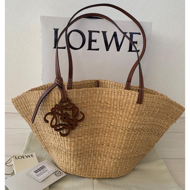 かごバッグLOEWE ロエベ  シェル　かごバッグ　スモール