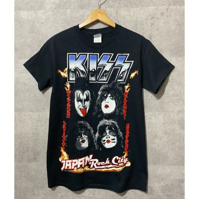 美品▽KISS キス JAPAN ROCK CITY 2015 半袖Tシャツ  メンズのトップス(Tシャツ/カットソー(半袖/袖なし))の商品写真
