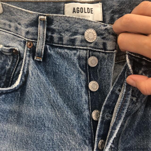 AGOLDE - 【AGOLDE】MID RISE ストレートデニム 25の通販 by しゃおり