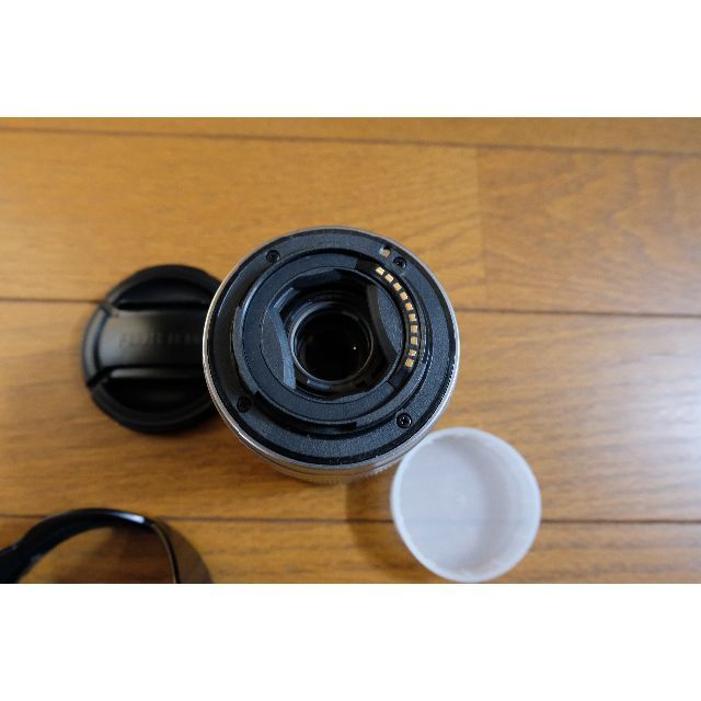 富士フイルム(フジフイルム)の★Fujifilm XC16-50mm F3.5-5.6OIS★シルバー美品 スマホ/家電/カメラのカメラ(レンズ(ズーム))の商品写真