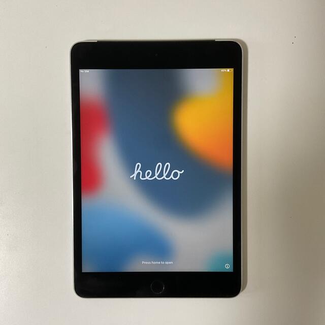 iPad mini 4 Wi-Fi+Cellular 64GB スペースグレー