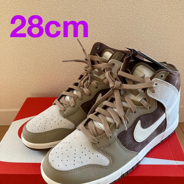 Nike Dunk High PRM "Light Chocolate"