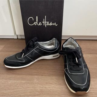 コールハーン(Cole Haan)のrit様専用♡コールハーン　NIKE　AIRレディース　レザースニーカーブラック(スニーカー)