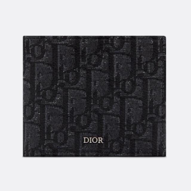 Dior - 【卸売価格】オブリーク 折財布 ブラックの通販 by マイケル