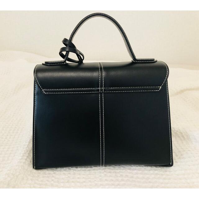 L'Or One-handle Square Bag Black