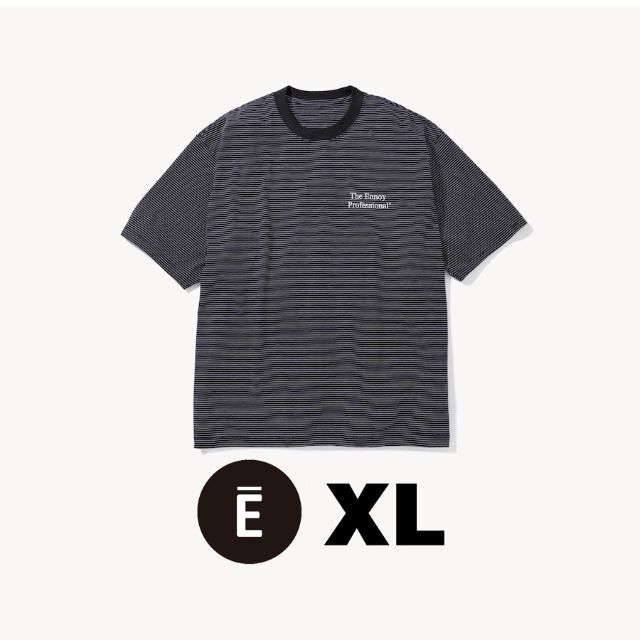 ennoy S/S Border T-Shirt XL 黒 スタイリスト私物