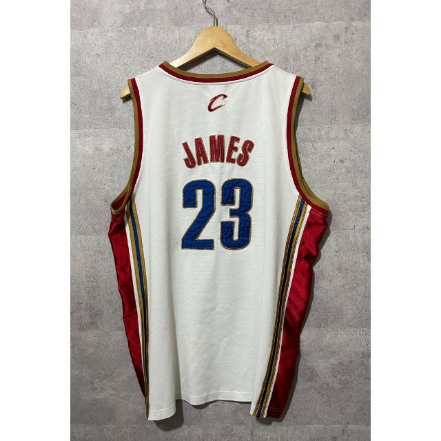 ▽NBA CAVALIERS #23 レブロンジェームズ バスケシャツ  XXL メンズのトップス(Tシャツ/カットソー(半袖/袖なし))の商品写真