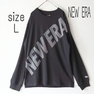 ニューエラー(NEW ERA)の【美品！】ニューエラ NEW ERA  ロンT デカロゴ(Tシャツ/カットソー(七分/長袖))