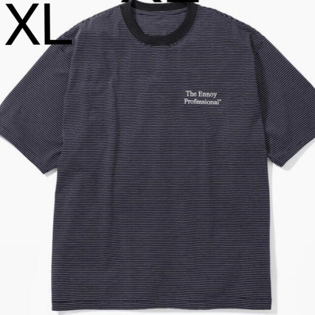 ennoy エンノイ T-Shirt Tシャツ BLACK × WHITE XL - Tシャツ