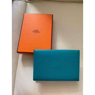 エルメス(Hermes)のエルメス　カルヴィ　カードケース(名刺入れ/定期入れ)