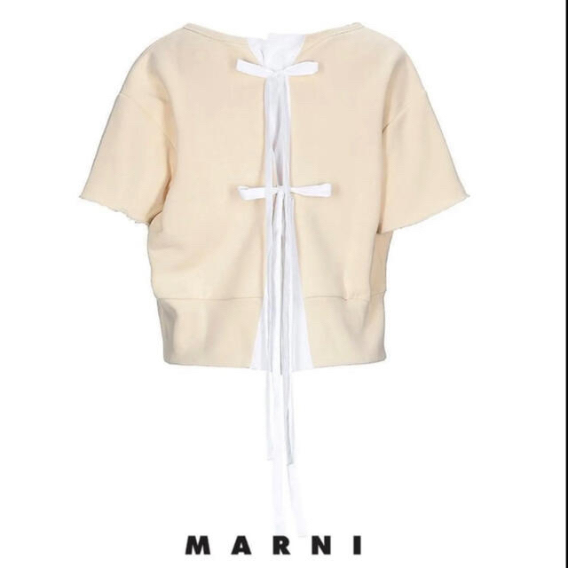 Marni(マルニ)のマルニバックリボンシャツ レディースのトップス(Tシャツ(半袖/袖なし))の商品写真
