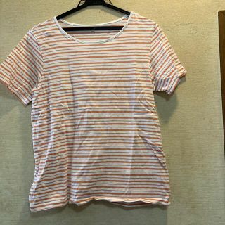 ボーダー　Tシャツ　Lサイズ(Tシャツ(半袖/袖なし))