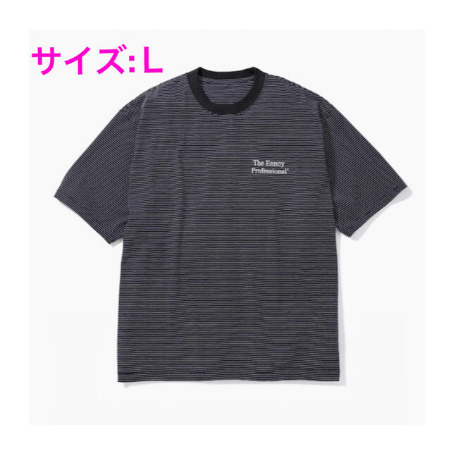 ennoy S/S Border T-Shirt  エンノイ ボーダー TシャツTシャツ/カットソー(半袖/袖なし)
