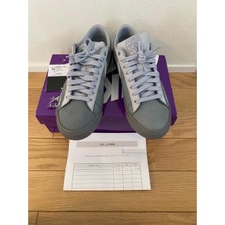 ナイキ(NIKE)のFPAR × Nike SB Blazer Low "Cool Grey"(スニーカー)