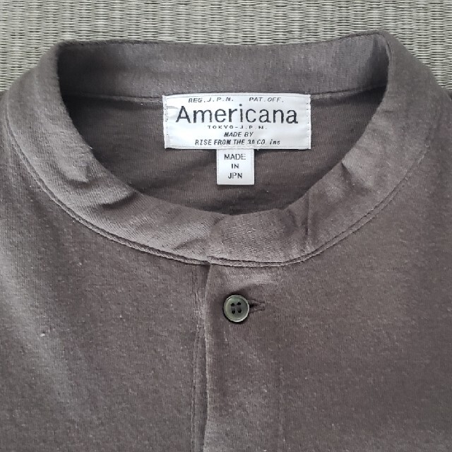 ドゥーズィエムクラス　AMERICANA　ヘンリー ロングスリーブ Tシャツ新品