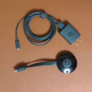 グーグル(Google)のみー様専用　Google chromecast 第2世代 NC2-6A5(映像用ケーブル)