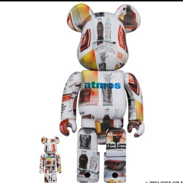 BE@RBRICK atmos × Coca-Cola 100％ & 400％