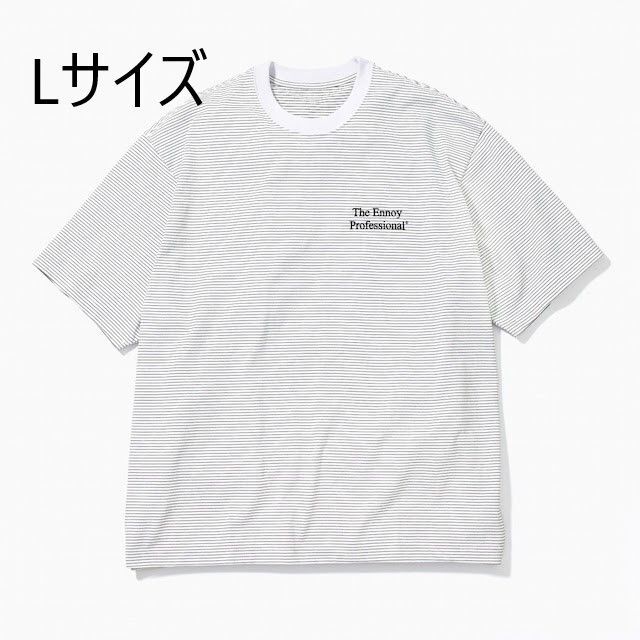 ennoy  Tシャツ (WHITE × BLACK) Lサイズ