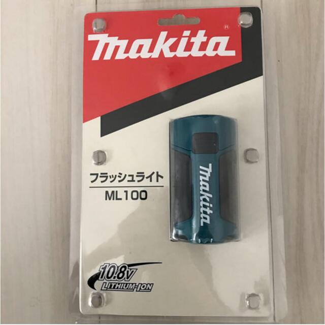 Makita(マキタ)の新品　マキタ　フラッシュライトML100 スポーツ/アウトドアのアウトドア(ライト/ランタン)の商品写真