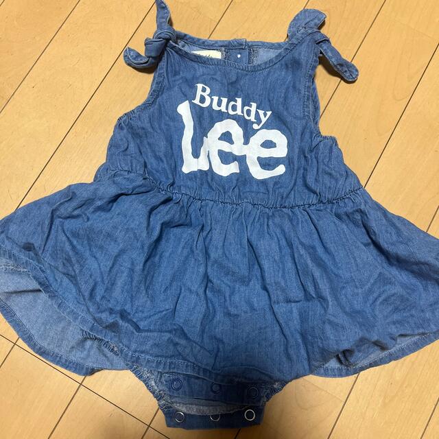 Lee(リー)の女の子　80 Lee ロンパース　ワンピース　ベビー キッズ/ベビー/マタニティのベビー服(~85cm)(ロンパース)の商品写真