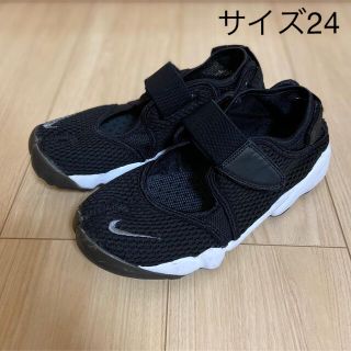 ナイキ(NIKE)のナイキ　エアリフト　黒　サイズ24(スニーカー)