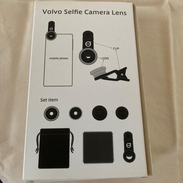 Volvo(ボルボ)の☆新品未使用☆ボルボ　オリジナル　セルフィー　カメラ　レンズ スマホ/家電/カメラのスマホアクセサリー(その他)の商品写真