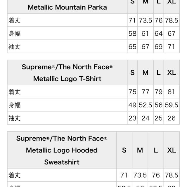 Supreme/The North Mountains Tee 黒XL
