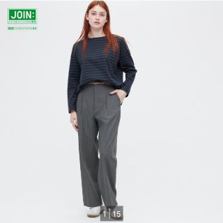 ユニクロ(UNIQLO)のユニクロ タックワイドパンツ(その他)