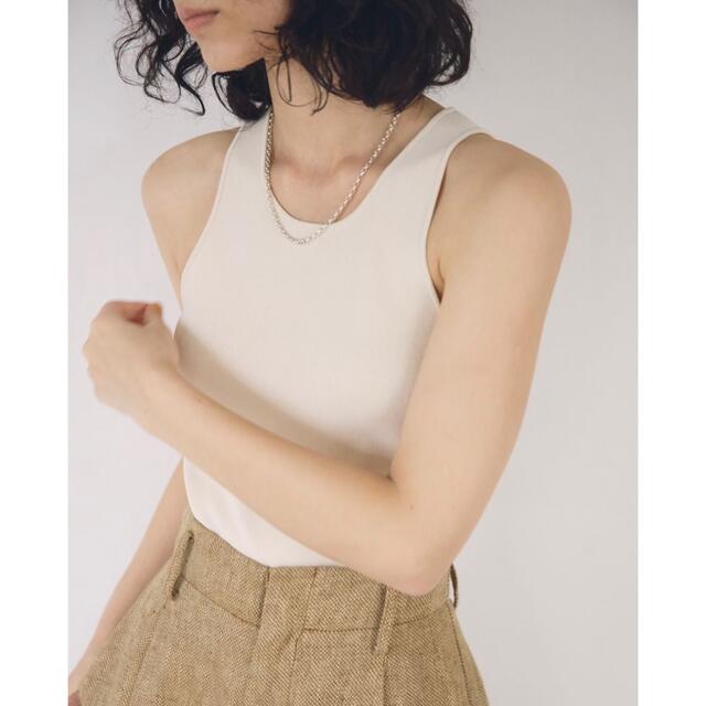 TODAYFUL(トゥデイフル)のtodayful  Highgauge Knit Tanktop レディースのトップス(タンクトップ)の商品写真