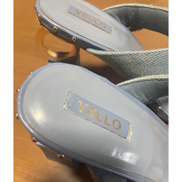 Yellow boots(イエローブーツ)のYELLO NIKA RING SANDALS サンダル　イエロ　デニム レディースの靴/シューズ(サンダル)の商品写真