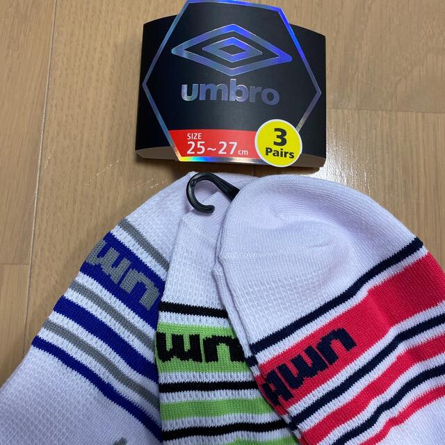 UMBRO(アンブロ)の靴下セール　新品umbro靴下 メンズのレッグウェア(ソックス)の商品写真