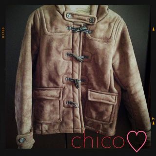 フーズフーチコ(who's who Chico)のchico♡ダッフルコート送料込！(ダッフルコート)