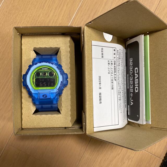 新品未使用　g-shock DWー6900LSー2JF