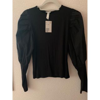 エイチアンドエム(H&M)のH&M ボリューム 袖 ブラウス パワショル(カットソー(長袖/七分))