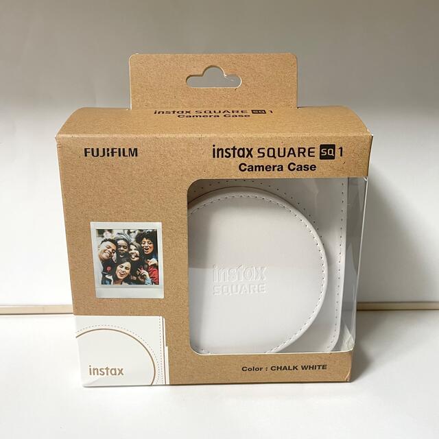 富士フイルム(フジフイルム)のチェキ:スクエアSQ1 ケース セット スマホ/家電/カメラのカメラ(フィルムカメラ)の商品写真